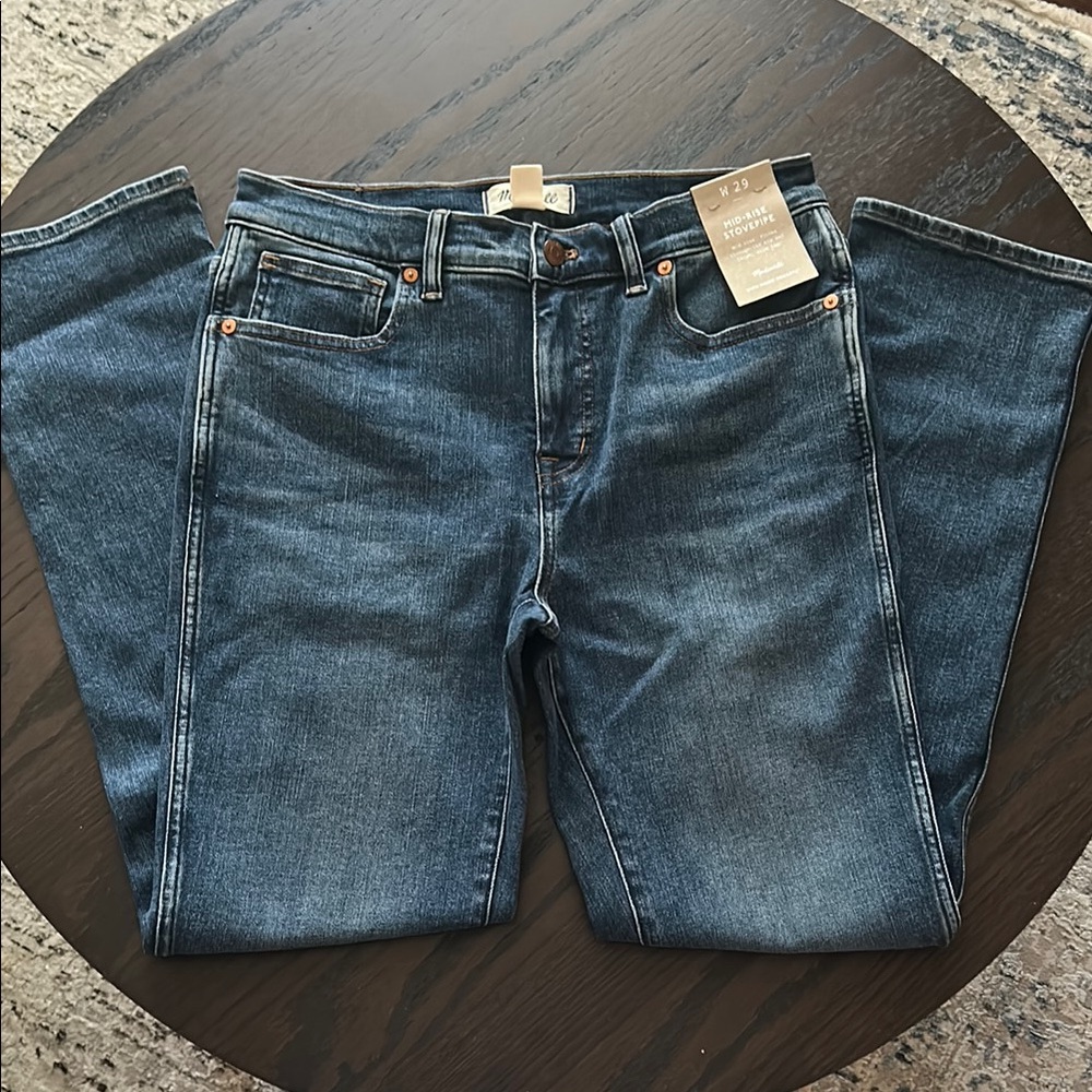 Madewell Women’s Mid-rise Stovepipe Jeans